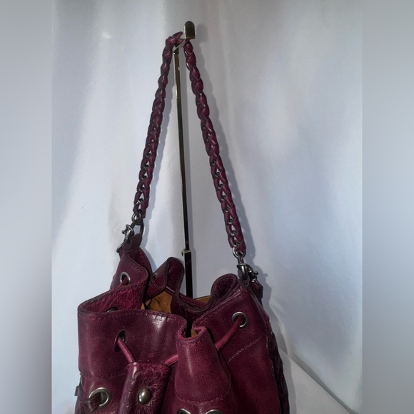 Patricia Nash Bucket Handbag Leather - Picture 3 of 12